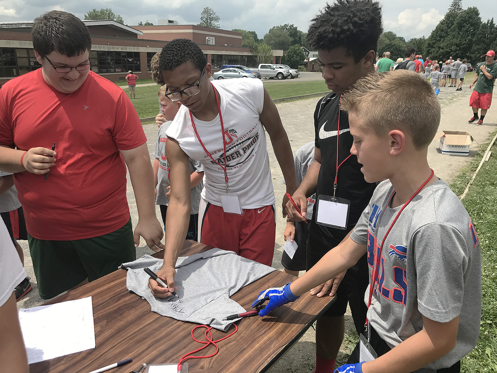 Jamestown Completes Youth Football Camp News, Sports, Jobs Post Journal